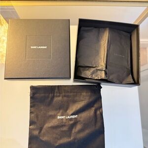 Saint Laurent Black Packaging Set